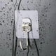 thumbnail image 4 of Gancho adhesivo, 50 ganchos autoadhesivos transparentes de 15 kg (máx.), ganchos de pared adhesivos resistentes para colgar en el baño, la cocina, 4 of 5