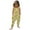 #03 Yellow, variant on Herrnalise Baby Summer Jumpsuits for Girls Kids Cute Backless Harem Strap Romper Jumpsuit Toddler Pants Size 1-6T