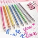thumbnail image 2 of 8 COLORS Glitter Gel Pen Set, Multicolor Glitter Gel Pens for Writing Drawing, Glitter Pens for Coloring Gel Pens Glitter, Glitter Gel Pens for Adult, 2 of 5