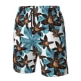 thumbnail image 5 of Naloa Lilies Flowers Men's Beach Shorts, Surfing shorts, Swim trunks, Quick Dry Swim Trunks for Surfing Beach Fun - XX-Large, 5 of 9