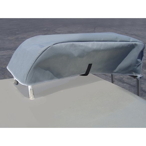 Adco Travel Trailer Cover 52258 Designer SFS Aquashed; For Fifth Wheel Trailer; Moderate Weather Protection; Two-Tone Gray; 3 Layer Fabric Top/3 Layer Polypropylene Sides; Vented