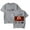 Grey, variant on Larry Fleet 2025 Tour Merch T-shirt Retro Trend Short-sleeved Men And Women Street Wear