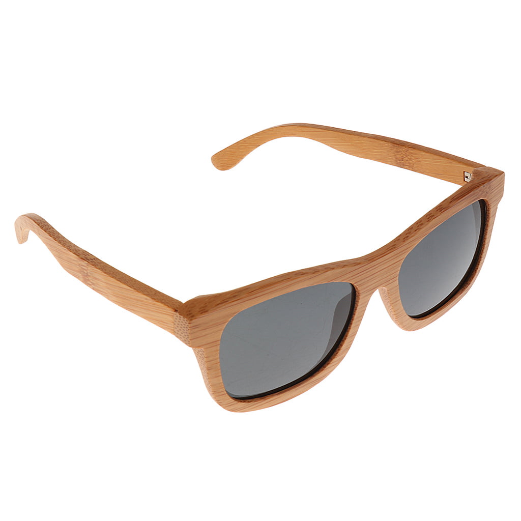Sunglasses GOWOOD Women,Unisex with Bamboo Wooden Legs and Polarised Lenses