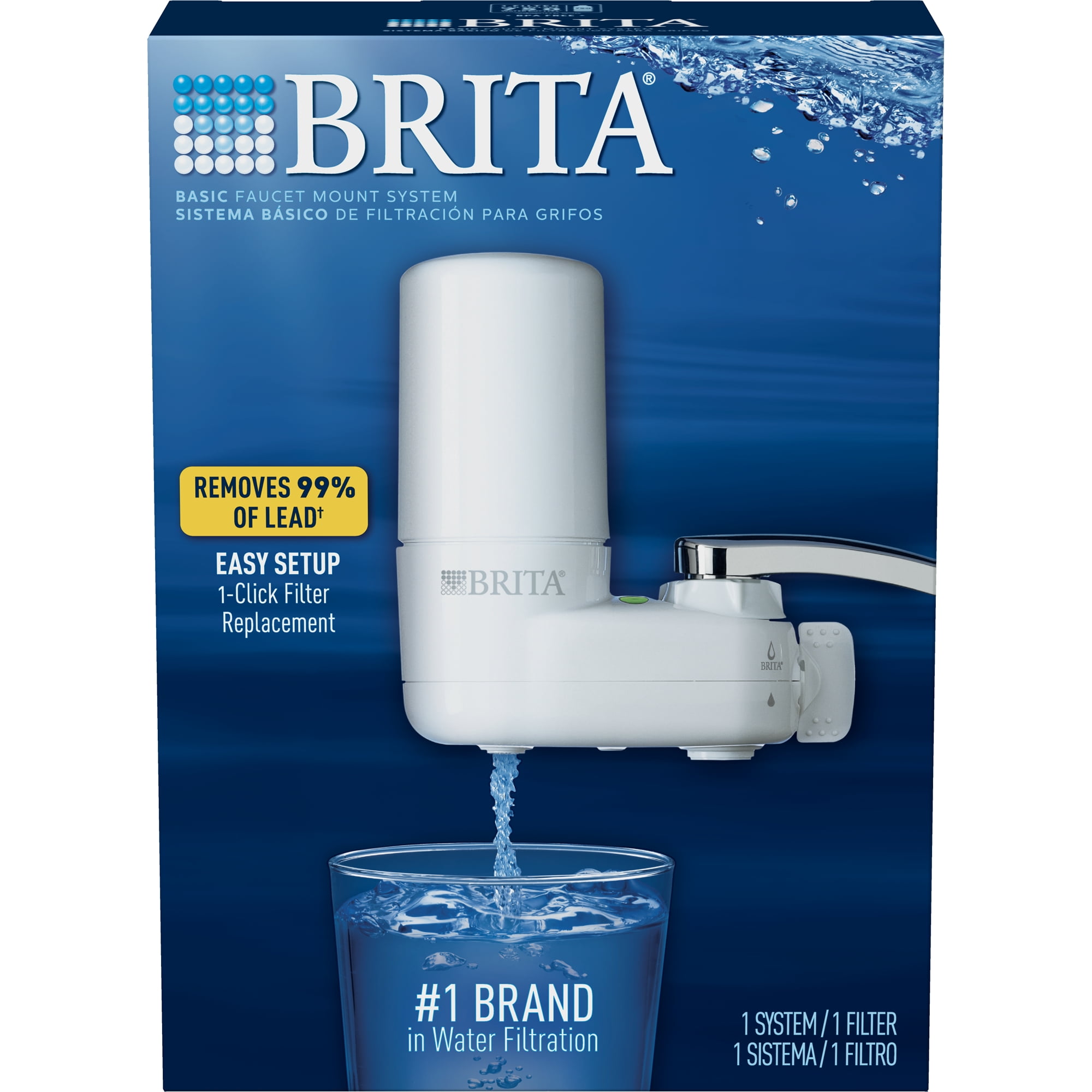 Brita Tap Water Filter System, Water Faucet Filtration System with ... Brita Tap Water Filter System, Water Faucet Filtration System with ...