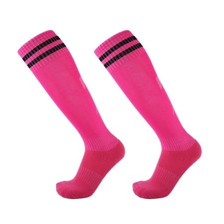 

Over Knee Cotton Socks Sport Stockings Athlete Thicken Bottom Long Socks pink pink，G186128
