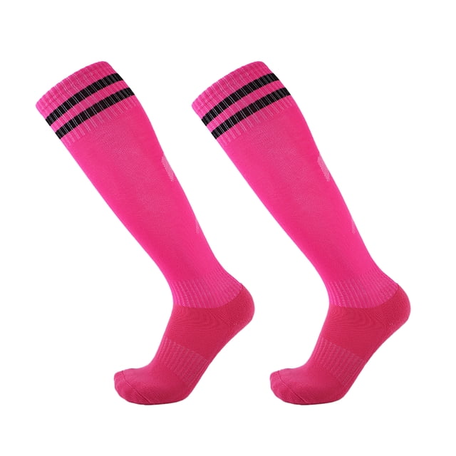 Calcetines de fútbol por encima de la rodilla, calcetines deportivos antideslizantes y resistentes al desgaste