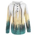 thumbnail image 4 of Loose Hooded Tops Long Sleeve Drawstring Pullover Hoodies for Women Graphic Sweatshirts Comfy Hoodie Cute Tops, 4 of 5