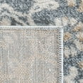 thumbnail image 6 of SAFAVIEH Isabella Johna Suzani Area Rug, Silver/Ivory, 5'3" x 7'7", 6 of 10