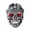 Red, variant on Skull Shaped Adjustable Rings Alloy Material Finger Rings Gift for Women Man