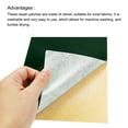 thumbnail image 4 of Unique Bargains Self-Adhesive Velvet Patches Repair Patches Green 2 Pack, 4 of 5