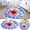 K, variant on 3D Irregular Flower Ground Mat With A Diameter Of 60Cm Crystal Velvet - 1X Floor Mat