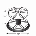 thumbnail image 3 of Two Tier Revolving Display 8"H x 11"Dia. - 12 Sections, 3 of 4
