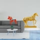 thumbnail image 2 of Figura de escritorio,Estatua de caballo Dala tradicional sueca,artesanía,Figura creativa de caballo de Dalecarlian,Estatuas de caballos,Estatuas de caballos Figura de caballo Figura de caballo, 2 of 8