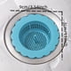 thumbnail image 4 of 1pc Hair Filter Catcher Sink Anti-Clogging Strainer Shower Floor Drain Stopper Kitchen Deodorant Plug Bathroom Accessories, 4 of 5