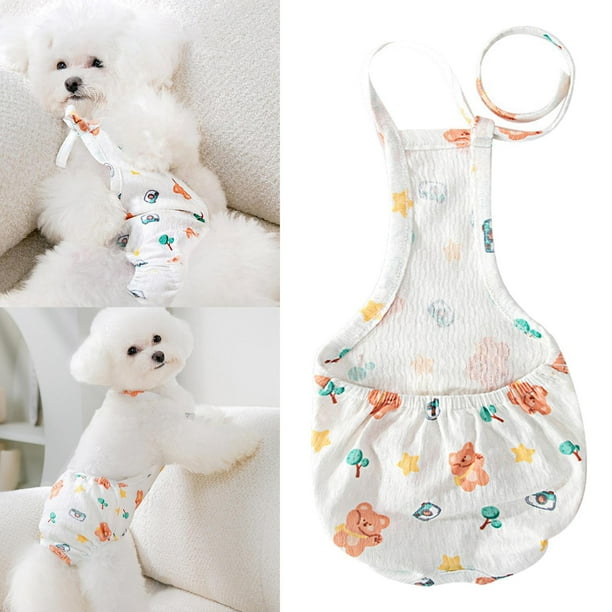 Bragas de pañales para perros, pantalones cortos transpirables