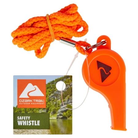 Ozark Trail Marine Safety Whistle - Orange Plastic