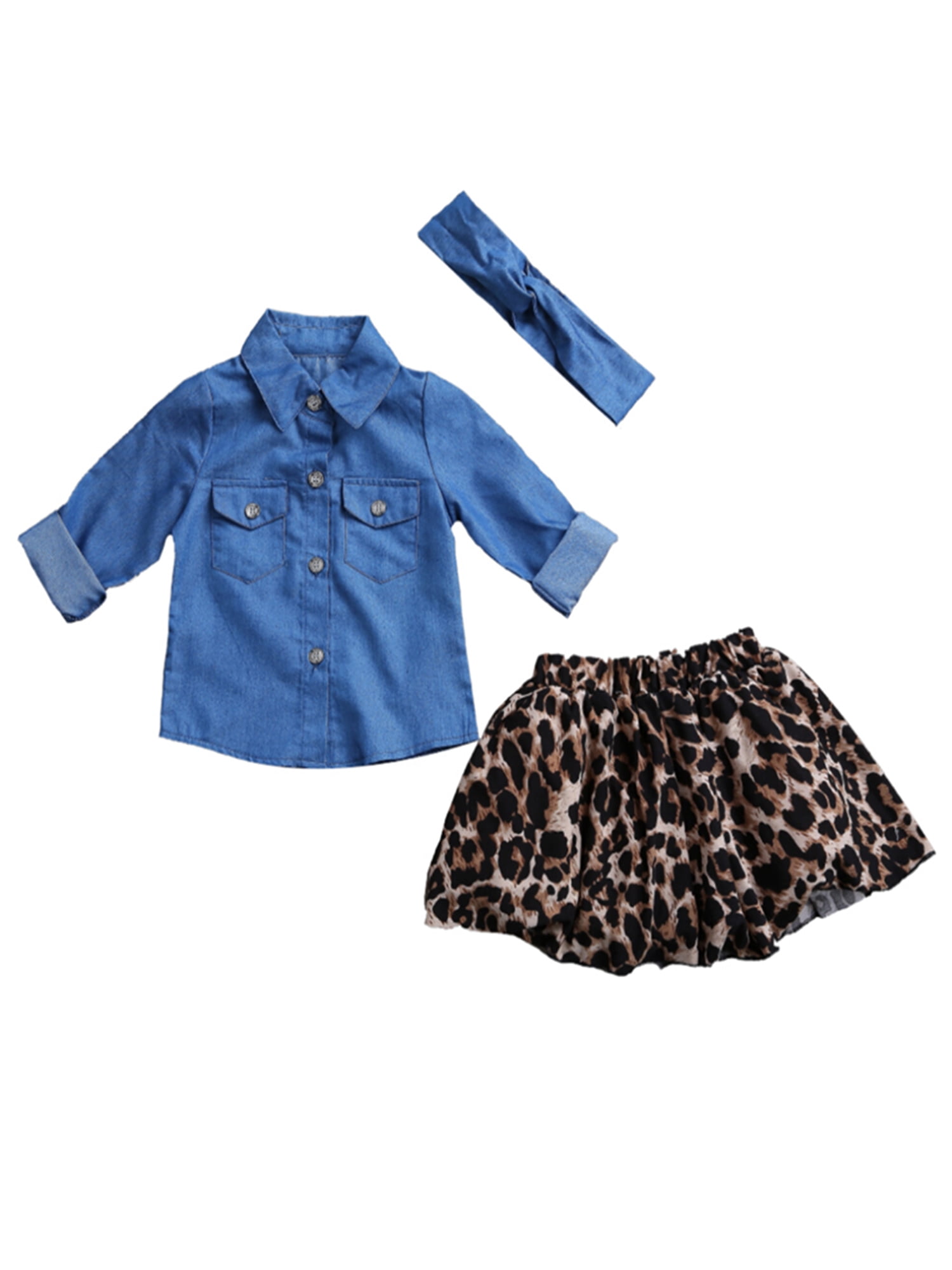 little girl denim shirt