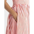 thumbnail image 3 of Free Assembly Women's Sleeveless Square Neck Midi Dress, Sizes XS-XXL, 3 of 4