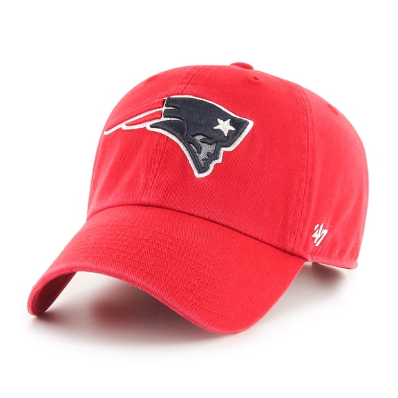 Preschool '47 Red New England Patriots Clean Up Adjustable Hat