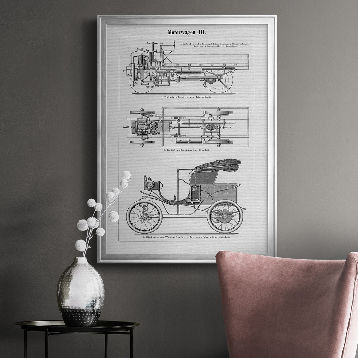 Industrial Motorcar Premium Classic Framed Print - Ready to Hang