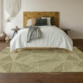 thumbnail image 6 of Addison Rugs Mayfield Washable Transitional Geometric Khaki Rectangle Rug, 5' x 7'6", 6 of 6