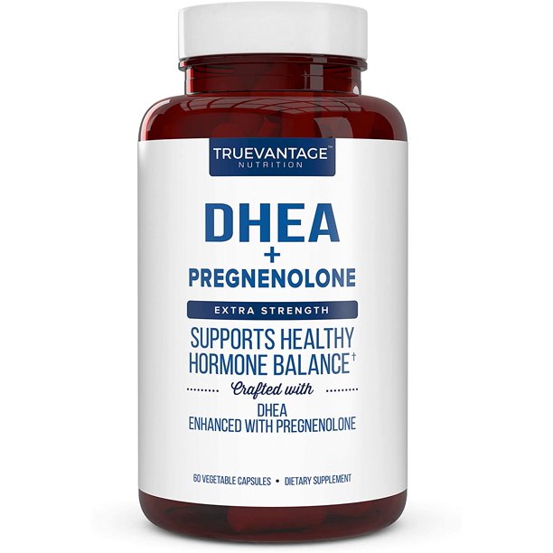 Truevantage Nutrition DHEA 100mg With Pregnenolone 60mg 60 Vegan