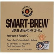 Rapidfire Smart-Brew, High Performance Infused Coffee Pods, Supports Energy and Brain Function, Ketogenic Diet, 16 Count