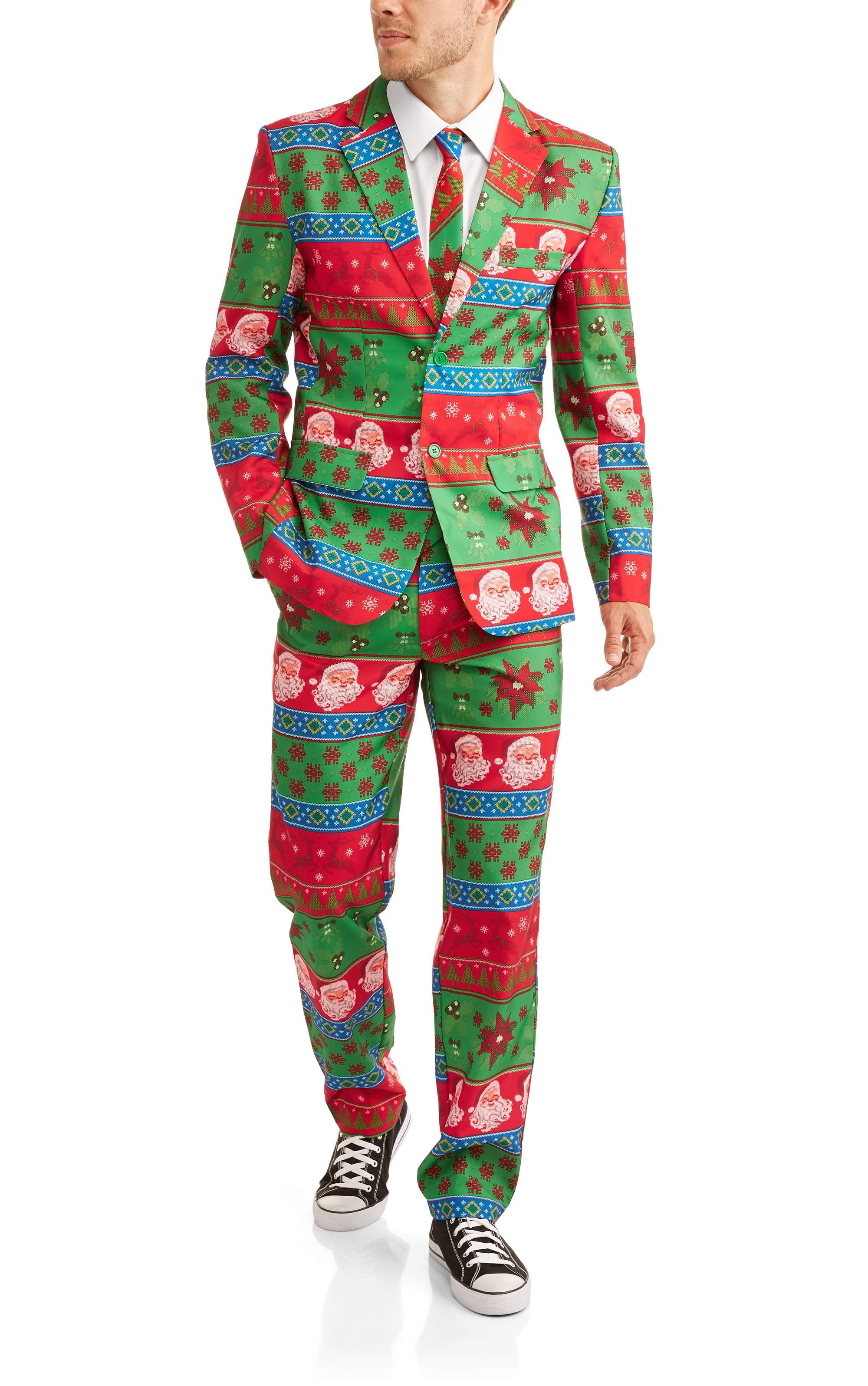 Mens Christmas Suit String of Lights Blazer+Tie and Pants Sold Separately