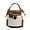 As Shown in the Figure, variant on Colorblock Bucket Bag For Women, 2025 New Summer Niche Design Cylinder Bag, Fashionable Crossbody Bag