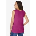 thumbnail image 2 of Woman Within Plus Size Perfect Scoopneck Tank (Petite Available), 2 of 6