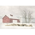 thumbnail image 2 of Deiter, Lori 24x17 Gold Ornate Wood Framed with Double Matting Museum Art Print Titled - Talk is Sheep, 2 of 4
