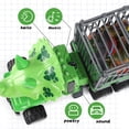 thumbnail image 3 of Dinosaur Toy Cars Set Dinossauro Transport Carrier Camión Vehículo Ingeniería Tire Hacia Atrás Modelo De Coche Para Niño Eigraketly FN006660-02, 3 of 6