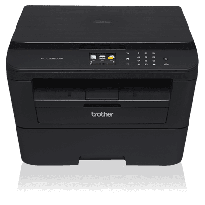 Brother Wireless All-in-One Monochrome Laser Printer – Print, Copy, Scan, Duplex, Wi-Fi, P/N: HL-L2380DW