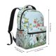 thumbnail image 2 of Disketp Chinoiserie Floral Palm Tree Mochila Estampada para Hombre y Mujer – Mochila Ligera Clásica con Múltiples Bolsillos para Universidad, Trabajo y Viajes-One Size, 2 of 5