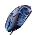thumbnail image 2 of serony Gaming Mouse Low-noise 7 Color Backlight 6 Key Anti-slip Mechanical Mouse Gaming Accessory, Grey, 2 of 7