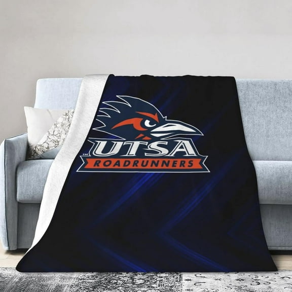 Utsa Roadrunners Fleece Blanket, Very Soft Microfiber Flannel Blanket for Couch Warm and Cozy for All Seasons