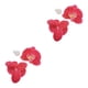 thumbnail image 4 of Cabezas de orquídeas artificiales Bearachild 50 unids/set Rosa roja, 4 of 6