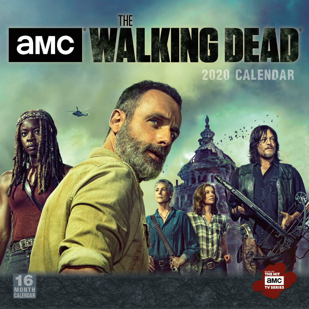 2020 AMC the Walking Dead 16Month Wall Calendar By Sellers Publishing