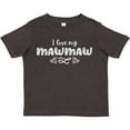thumbnail image 3 of Inktastic I Love My Mawmaw with Hearts Boys or Girls Toddler T-Shirt, 3 of 5