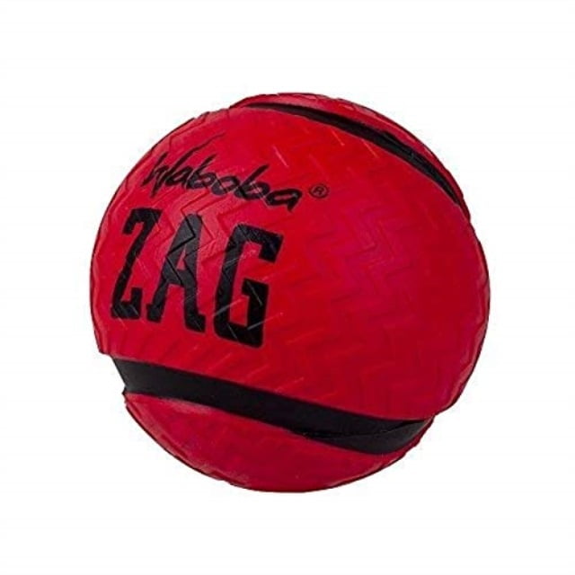 Original Waboba Zag Ball Bounces On Water Keep Life Fun Tennis Design Red 