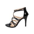 thumbnail image 4 of New Women Liliana Mesita-1 Patent Open Toe Caged Strappy Stiletto Sandal, 4 of 5