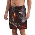 thumbnail image 2 of Berserk Men's Beach Shorts Swim Trunks Casual Quick Dry Board Shorts Swimwear with Mesh Lined and Pockets, 2 of 8