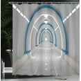 thumbnail image 4 of Ambesonne Animation Shower Curtain, Galaxy Spaceflight, 69"Wx75"L, Grey Blue, 4 of 5