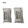 thumbnail image 4 of Rubber Air-conditioner Wall Hole Sealant Portable Flexible Repairing Solid Sealant Bathroom Toilet Glue Indoor Household Hotel Sewer Sealing Mud Clay 2Pcs, 4 of 7