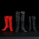 thumbnail image 4 of Zapatos de acción de la figura 1/6 Ata para Arriba Altos de Cargadores de de Medio-becerro Pulgadas Femenina Magideal Zapatos de acción de la figura, 4 of 7