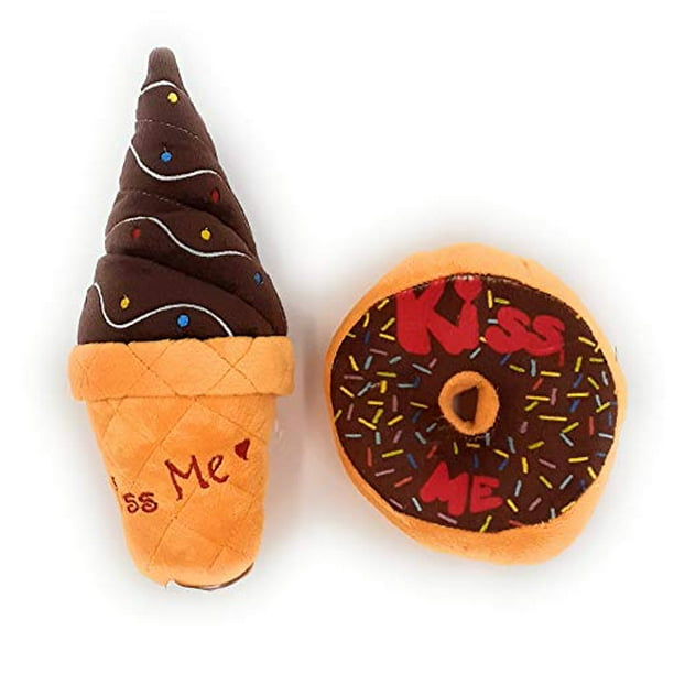 Zip Dog Super Soft and Durable Squeaky Dog Toys for Small, Medium Sized