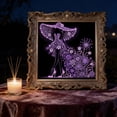 thumbnail image 3 of Linnome Art Diamond Painting Rhinestone Art Kit Graceful Female Figure Pattern Shiny Diamonds for Home Wall Decor F, 3 of 5