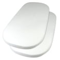 thumbnail image 1 of Sábanas de capazo HonestBaby de algodón orgánico, 2 unidades, color blanco, 1 of 6