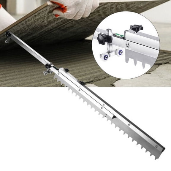 Tile Flat Ash Device Flat Sand Leveling Tiling Paving Tile Tool Stainless 1270mm