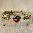 thumbnail image 3 of fastboy Durable Long-Lasting Stone Bead Braided Bracelets Personalized CharmGift Idea Minimalist colorful 1Set, 3 of 6